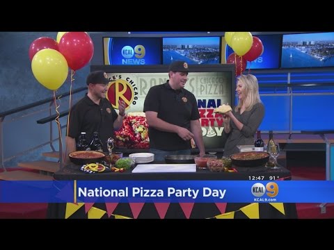 Celebrate 'National Pizza Party Day' The Right Way
