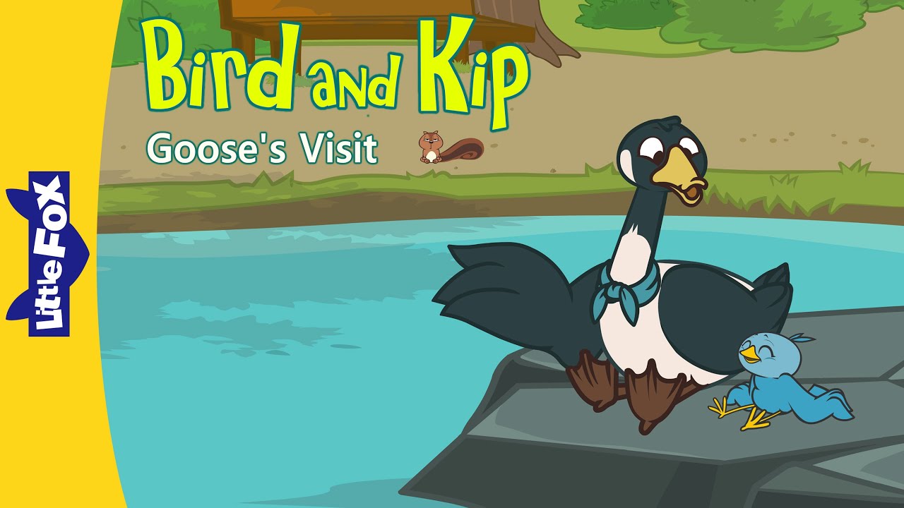 A Big Loud Friend Goose | Bird and Kip 16-18 | Adorable Friendship Story | Little Fox