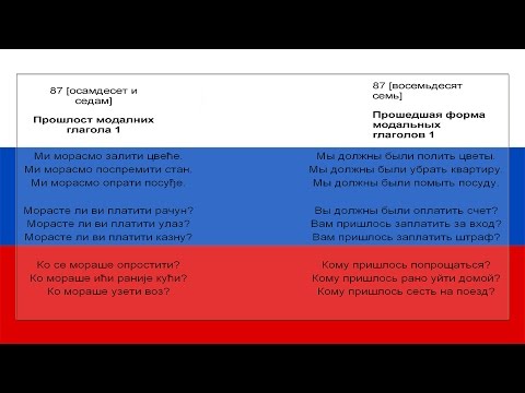 Srpsko Ruski za pocetnike lekcija 87