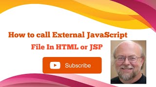 How to call External JavaScript file In HTML or JSP file
