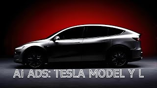 What If AI Made a Commercial for Tesla Model Y L?