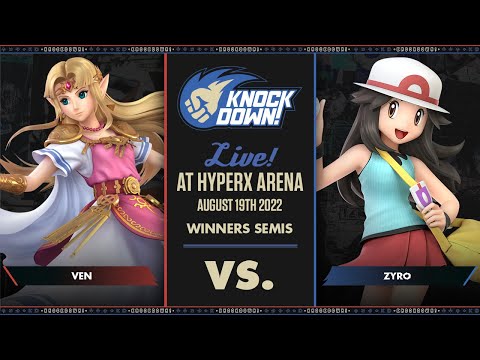 Knockdown #47 Smash Ultimate: VEN VS ZYRO Winners Semis
