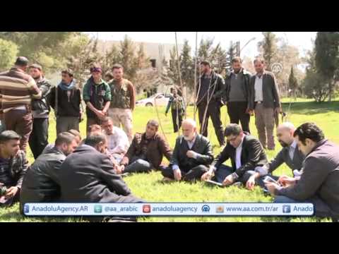 زيارة رئيس الحكومة السورية المؤقتة غسان هيتو محافظة حلب شمال سوريا