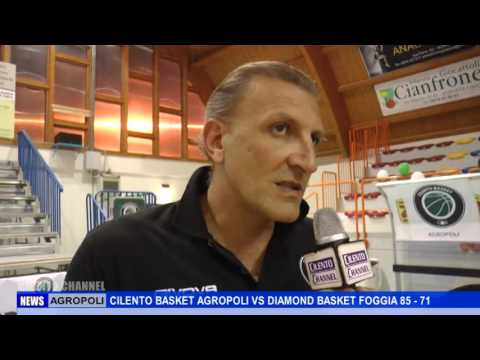 AGROPOLI, CILENTO BASKET AGROPOLI VS DIAMOND FOGGIA 85   71