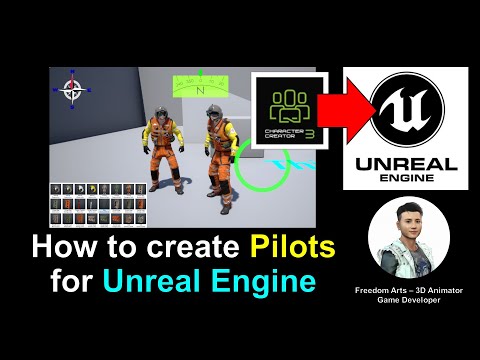 How to create pilot for Unreal Engine - Character Creator 3 Tutorial