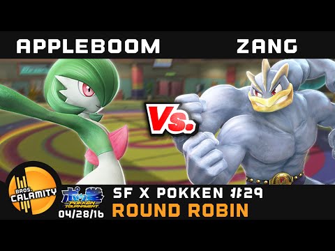 SFxP #29 | KOA PA | TheAppleBoom (Gardevoir) vs Zang (Machamp) - Round Robin - Pokkén Tournament