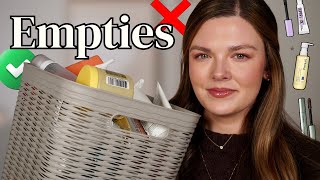 50 Empty Beauty Products! What I Loved + What I Didn't!