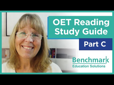 OET Reading Part C Study Guide - Tips & Tricks w/ Practice Reading Materials!
