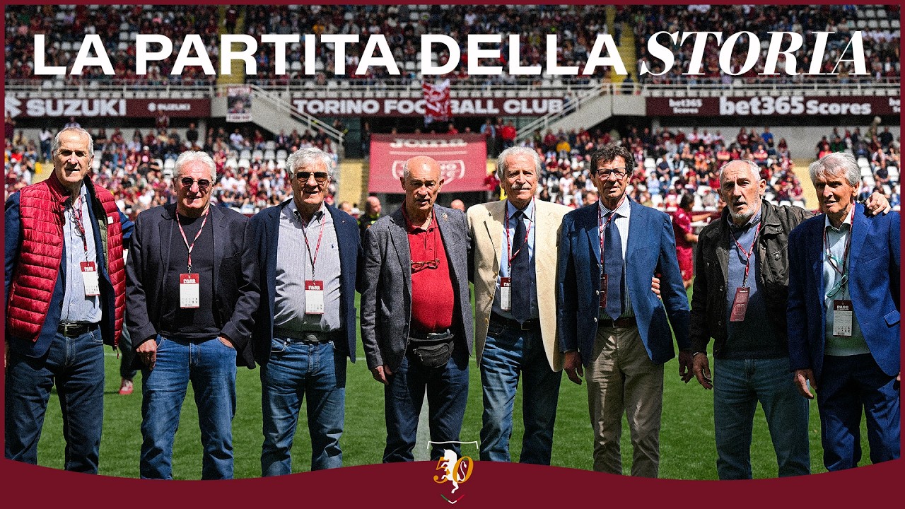  LA PARTITA DELLA STORIA | L'OMAGGIO ALLO SCUDETTO DEL '76 ❤️‍🔥
