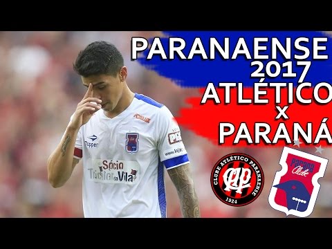 Gol Atlético Paranaense x Paraná Clube - Paranaense 2017 (02/04/2017)