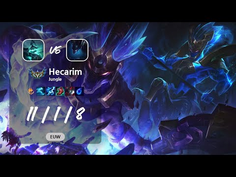 Hecarim Jungle vs Nocturne - EUW Challenger Patch 13.13