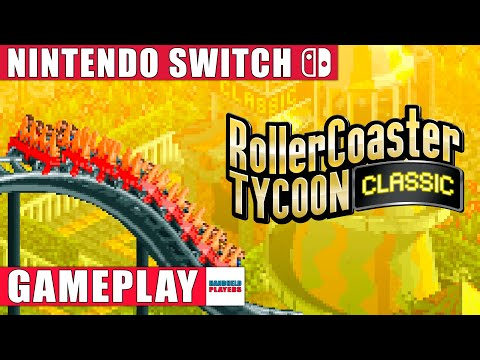 RollerCoaster Tycoon Classic Nintendo Switch Gameplay