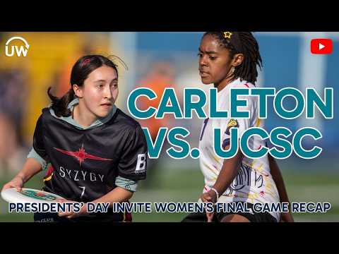 Carleton vs. UC Santa Cruz Presidents' Day Invite Final Game Recap