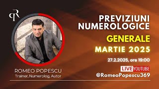 Previziuni numerologice Generale. Martie 2025