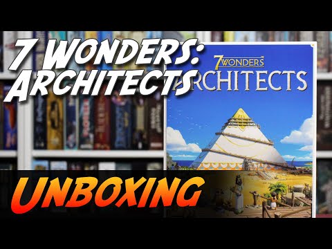 7 Wonders: Architects - Brettspiel Unboxing (Repos Production)