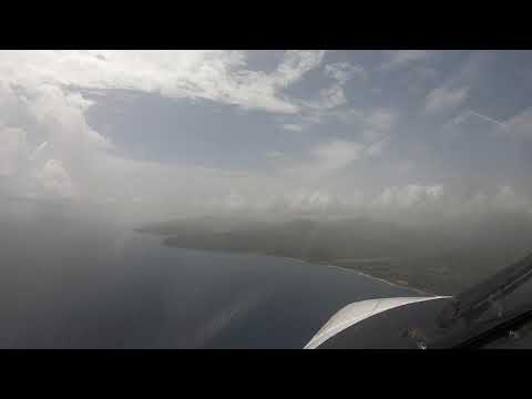 Landing and Departing Douglas-Charles Airport in Dominica (TDPD)