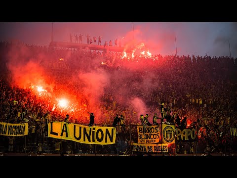 Impresionante recibimiento hinchada Peñarol vs Nacional | Clásico Supercopa Uruguaya 2026