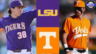 LSU vs #4 Tennessee Highlights (G2) | 2024 College Baseball Highlights