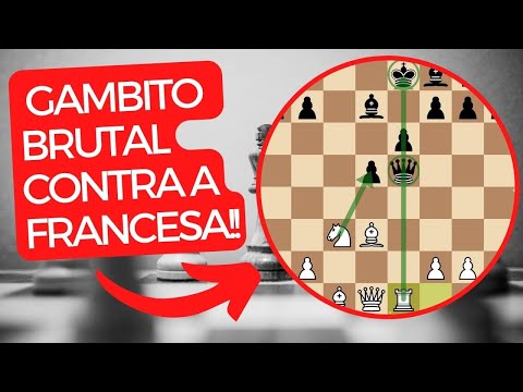 Gambito Milner-Barry!! A abertura que Destrói a Francesa!!