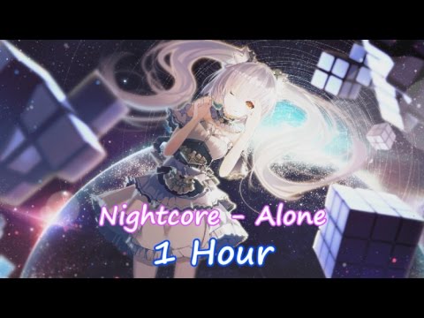 Nightcore - Alone (Alan Walker) || 1 Hour || Lyrics