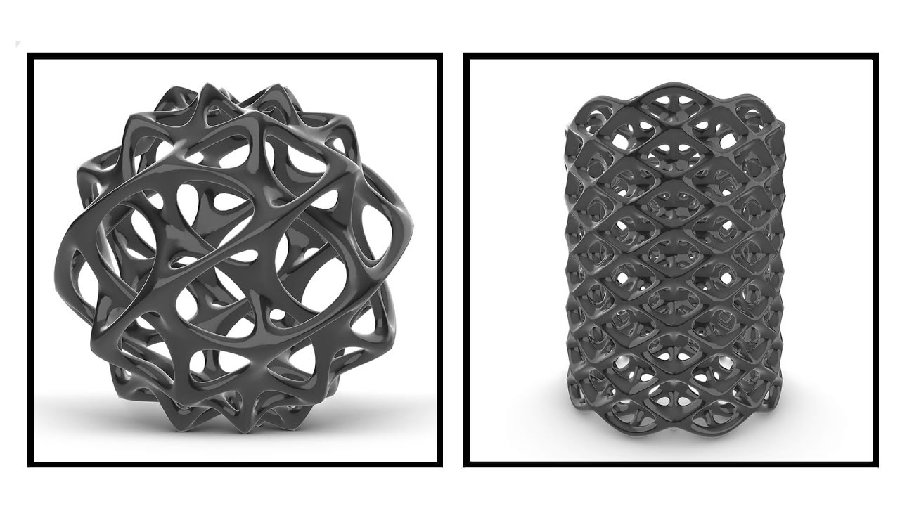 Rhino Grasshopper (3d Surface Weave)