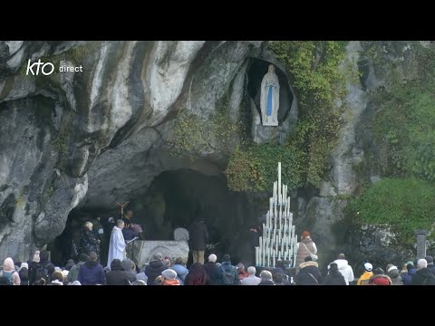 Chapelet du 8 février 2025 à Lourdes