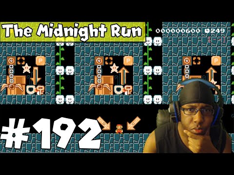 Mario Maker: The Midnight Run #192   Find the Difference