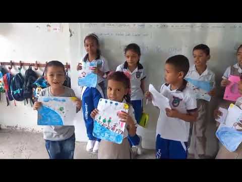 Día del agua video por estudiantes de la I.E Santa Rosa - San Carlos, Córdoba, Colombia