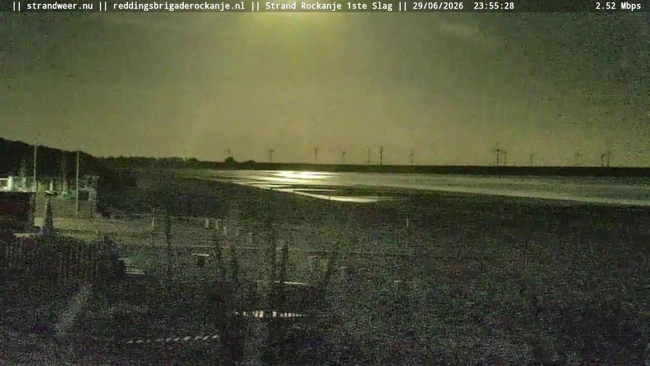 Live webcam view of Rockanje Beach First Access Cam