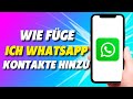 How Do I Add A WhatsApp Contact 2022