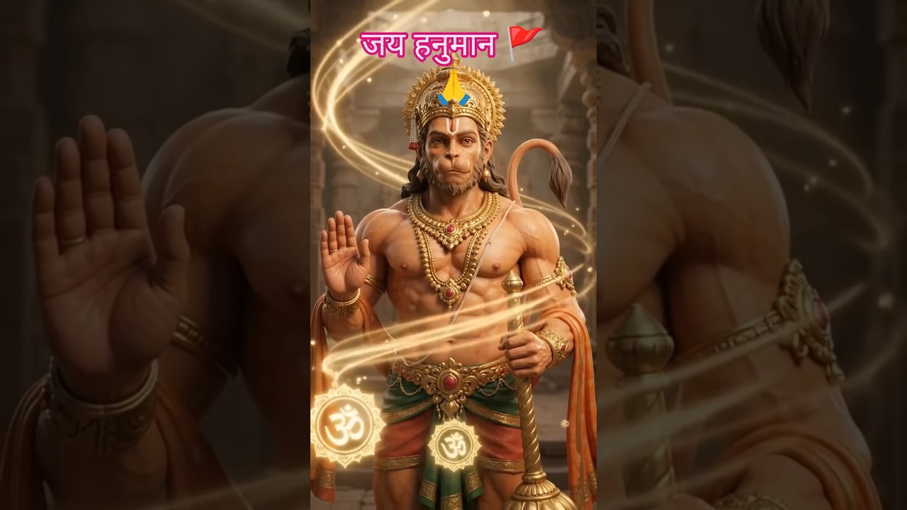 जय हनुमान 🙏 संकट मोचन हनुमान जी का आशीर्वाद 🚩 | Jai Hanuman #shorts #hanuman #thehindu