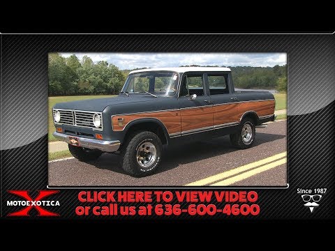 1973 International Harvester Wagonmaster (CC-1154784) for sale in St. Louis, Missouri