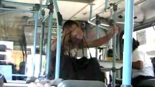 preview picture of video 'Riding buses in Rio de Janeiro'