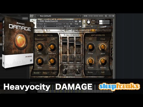 Heavyocity DAMAGEの使い方② MASTER EFFECTSについて（Sleepfreaks DTMスクール）