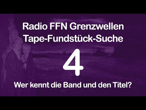 Tape Suche 04 Grenzwellen Anfang der 90er. Wer kennt die Band oder den Titel?