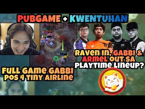 GABBI, ARMEL OUT, RAVEN IN SA PLAYTIME? | + FULL PUBGAME AND KWENTUHAN and CHISMISAN