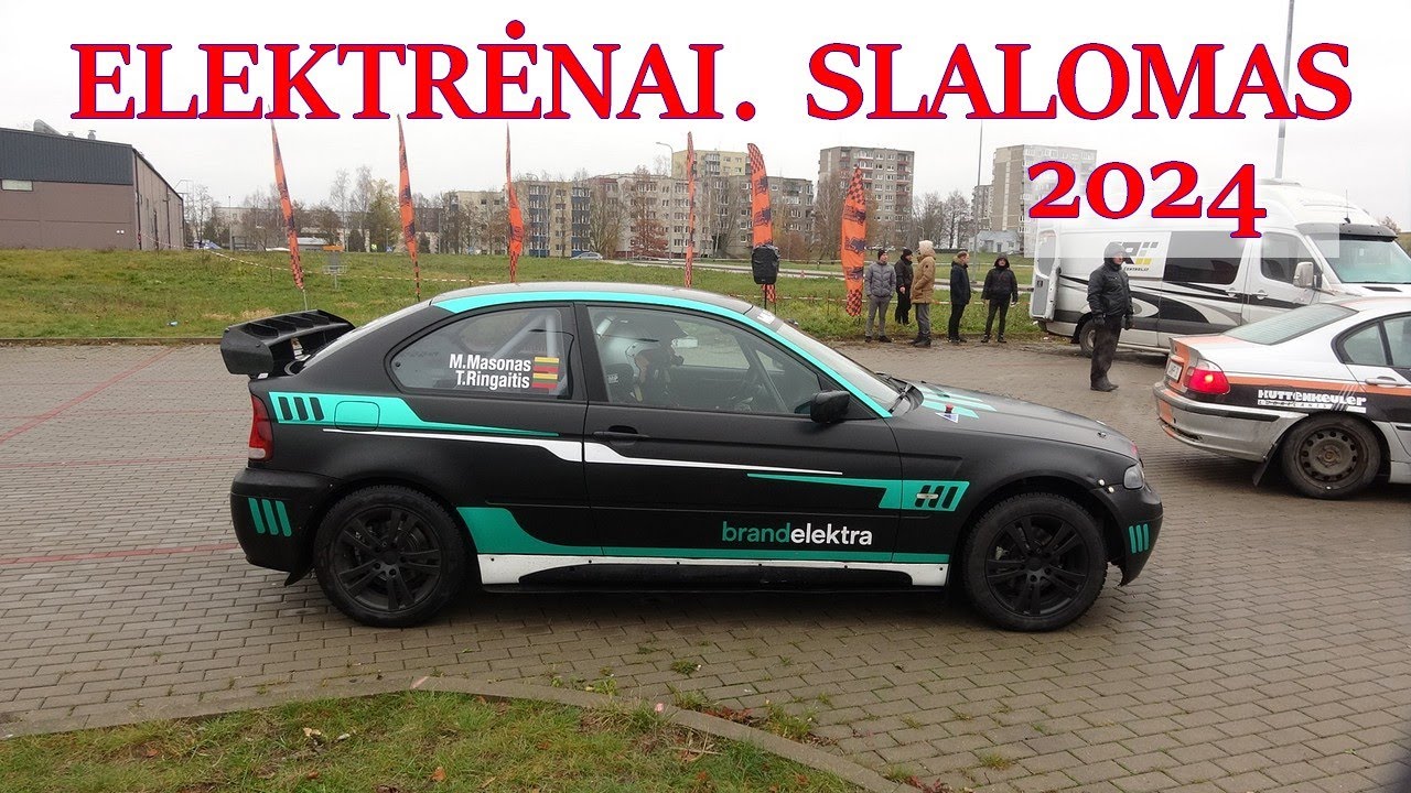 Elektrėnuose – autoslalomas