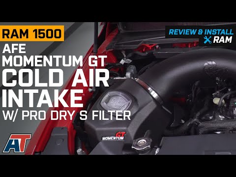 2019 RAM 1500 5.7L AFE Momentum GT Cold Air Intake w/ Pro DRY S Filter Review & Install