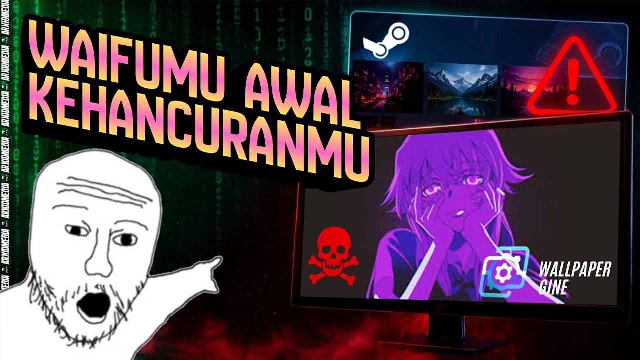 🔴 Live Stream #351 Wallpaper Anime Gratis Bisa Bikin Kena Virus?!