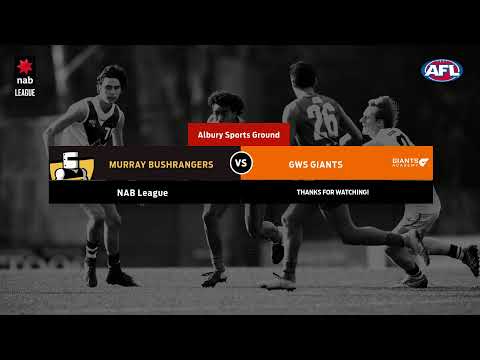 NAB LEAGUE 2019: Round 6 - Murray v Giants Academy (Full Game)