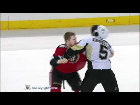 Deryk Engelland vs Chris Neil Mar 15, 2011
