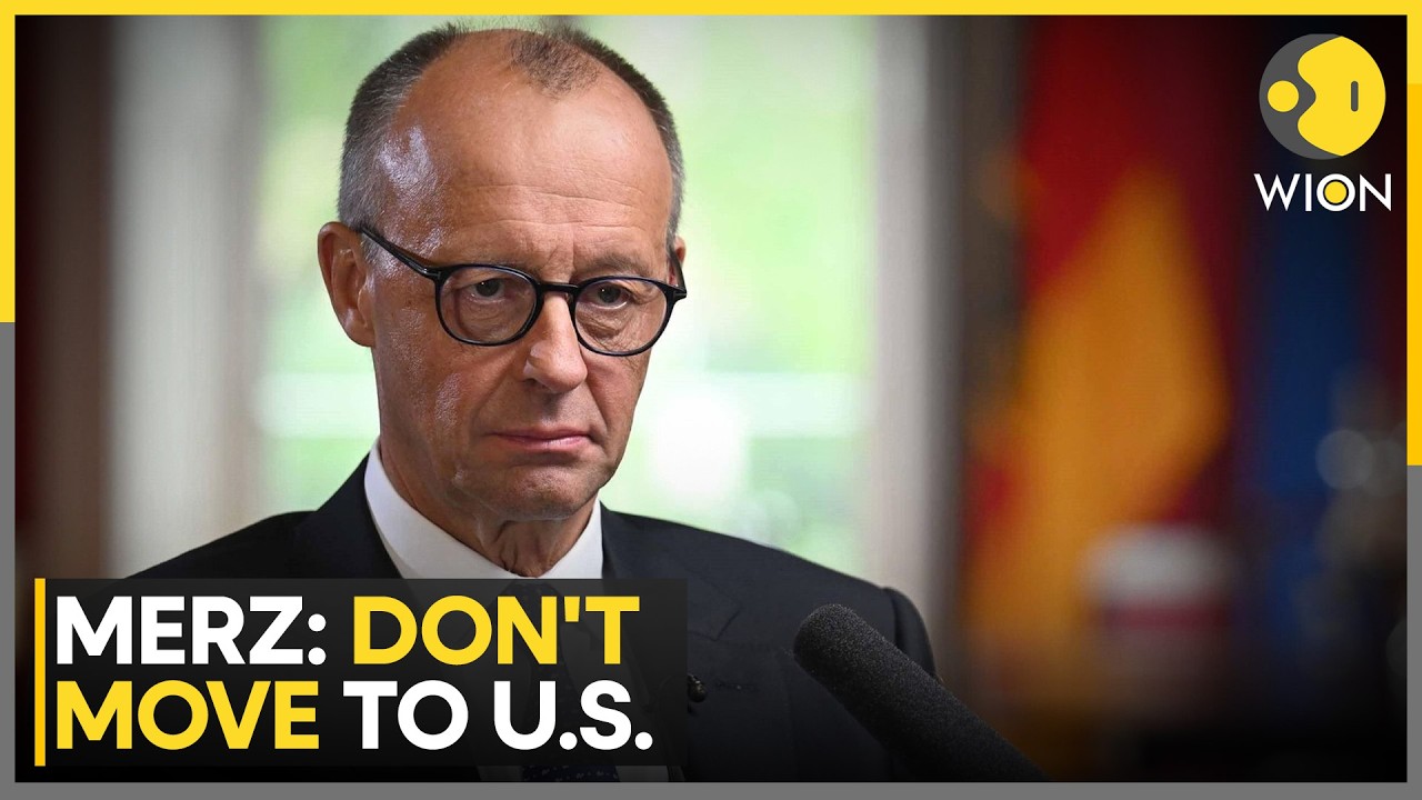 German Chancellor Merz Discourages Youth From Moving to US | WION News