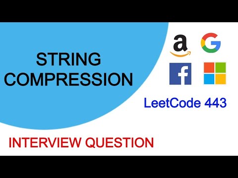 String Compression Leetcode 443 Interview Question