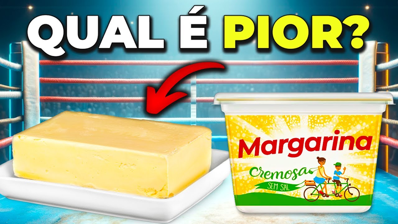 MANTEIGA ou MARGARINA: QUAL É MAIS SAUDÁVEL?