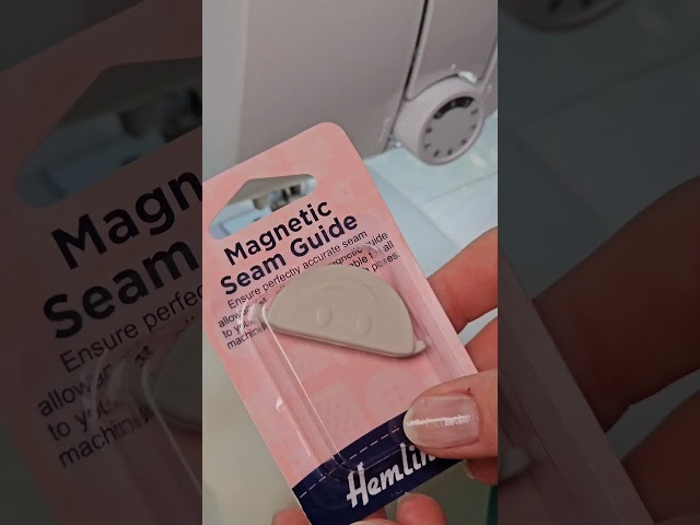 Vídeo relacionado con Guía magnética de margen de costura, de la marca Hemline, para máquinas de coser H190