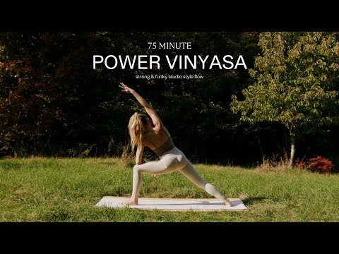 75 Minute Power Vinyasa | funky w/ arm balances