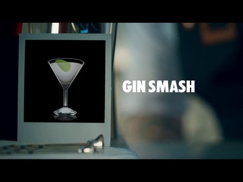 GIN SMASH DRINK RECIPE - HOW TO MIX