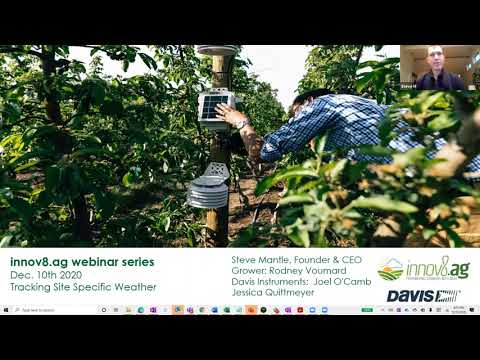 Tracking Site Specific Weather with Davis Instruments