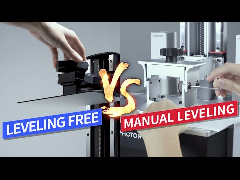 Leveling free vs Manual leveling | Anycubic Photon Mono M5s-A leap for printing success