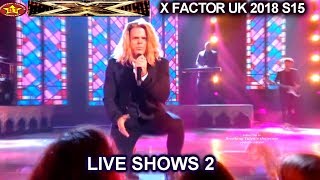Giovanni Spano “Baby One More Time” SO CRAZY BUT SO  FANTASTIC | Live Shows 2 X Factor UK 2018